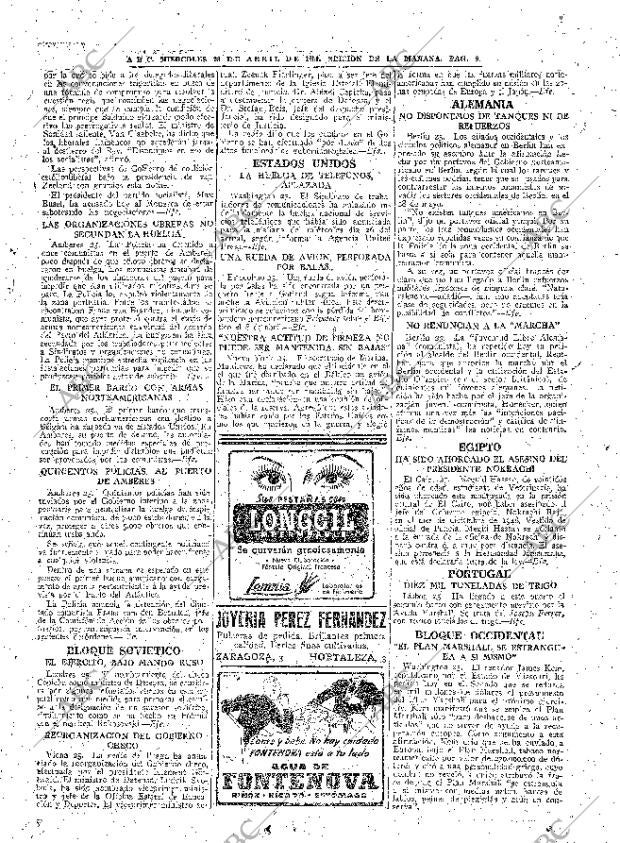 ABC MADRID 26-04-1950 página 9