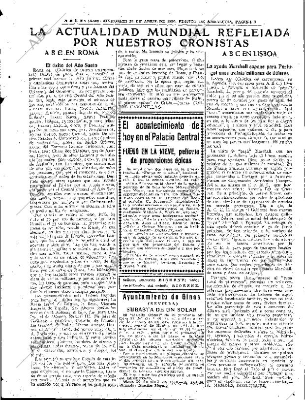 ABC SEVILLA 26-04-1950 página 7