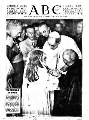 ABC MADRID 27-04-1950 página 1