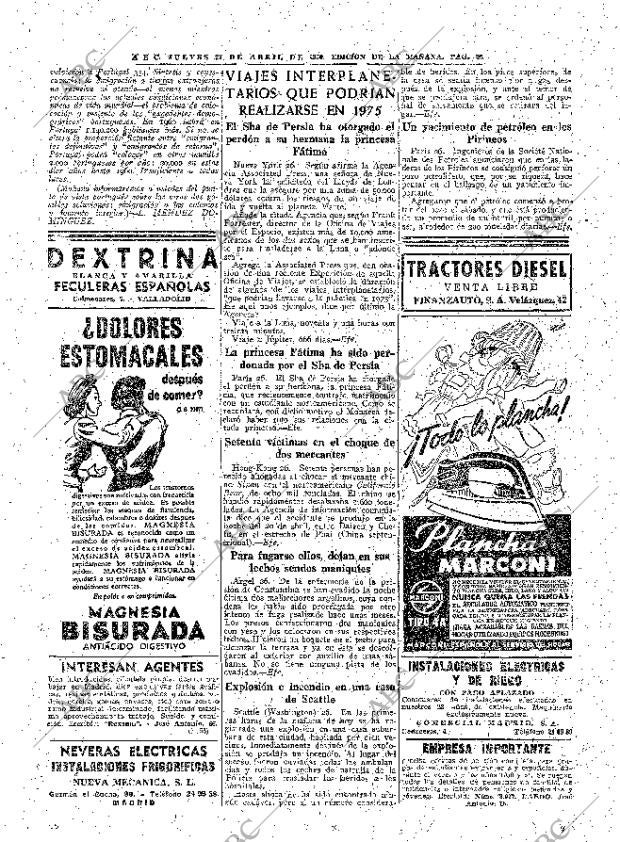 ABC MADRID 27-04-1950 página 22