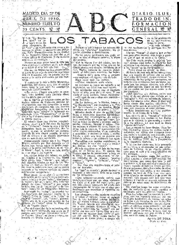 ABC MADRID 27-04-1950 página 3