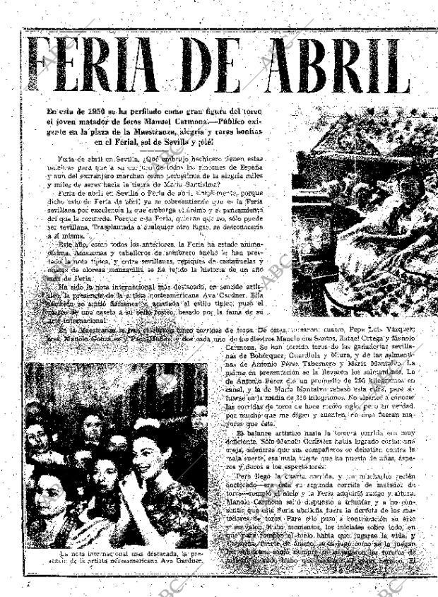 ABC MADRID 27-04-1950 página 6