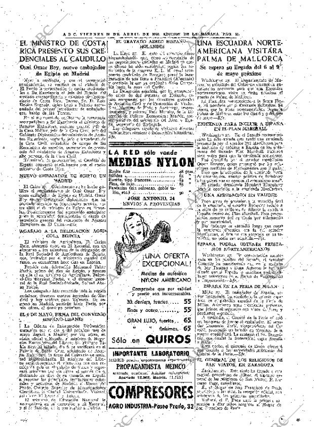 ABC MADRID 28-04-1950 página 11