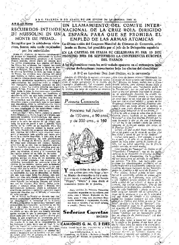 ABC MADRID 28-04-1950 página 17