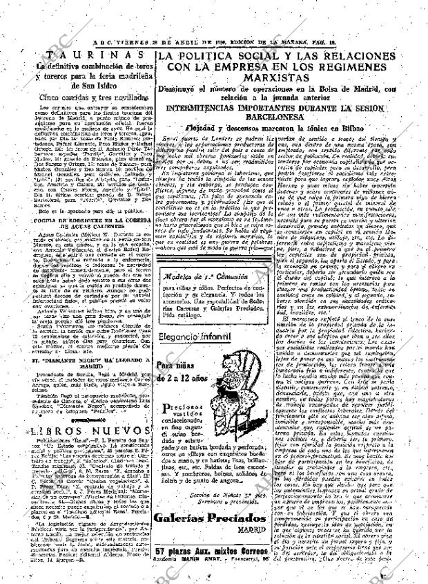 ABC MADRID 28-04-1950 página 19