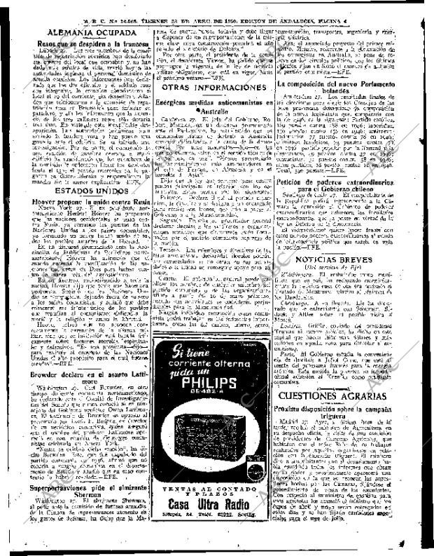 ABC SEVILLA 28-04-1950 página 6