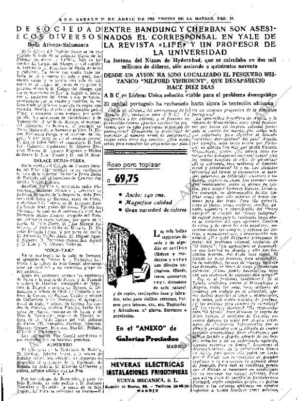 ABC MADRID 29-04-1950 página 17