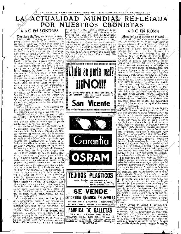 ABC SEVILLA 29-04-1950 página 11