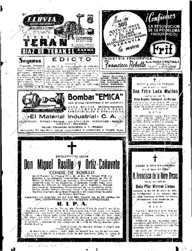ABC SEVILLA 29-04-1950 página 17
