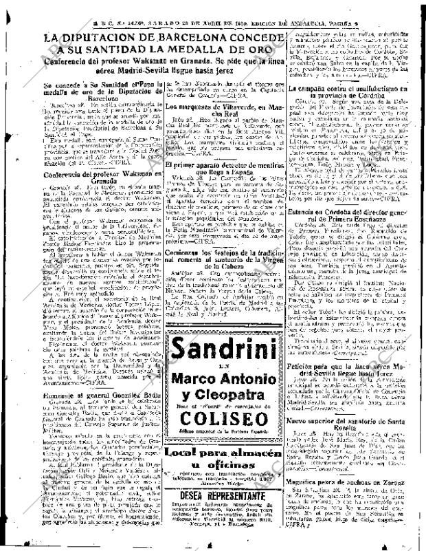 ABC SEVILLA 29-04-1950 página 9