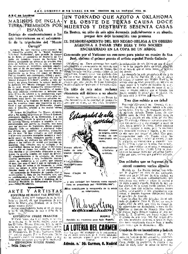 ABC MADRID 30-04-1950 página 23
