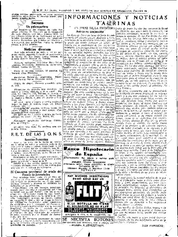ABC SEVILLA 07-05-1950 página 16