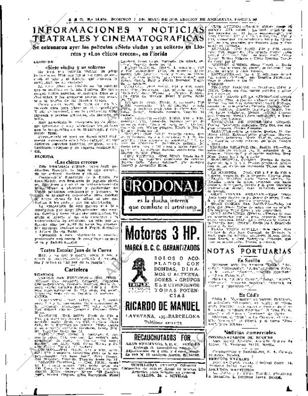 ABC SEVILLA 07-05-1950 página 18