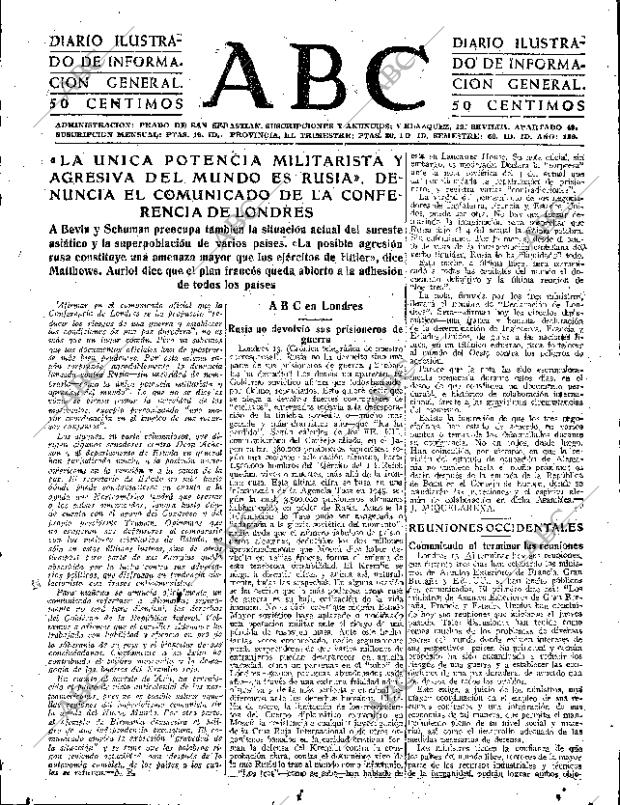 ABC SEVILLA 14-05-1950 página 7
