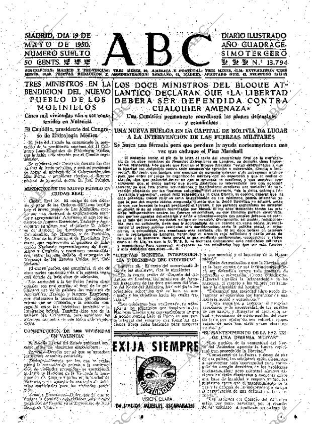 ABC MADRID 19-05-1950 página 15