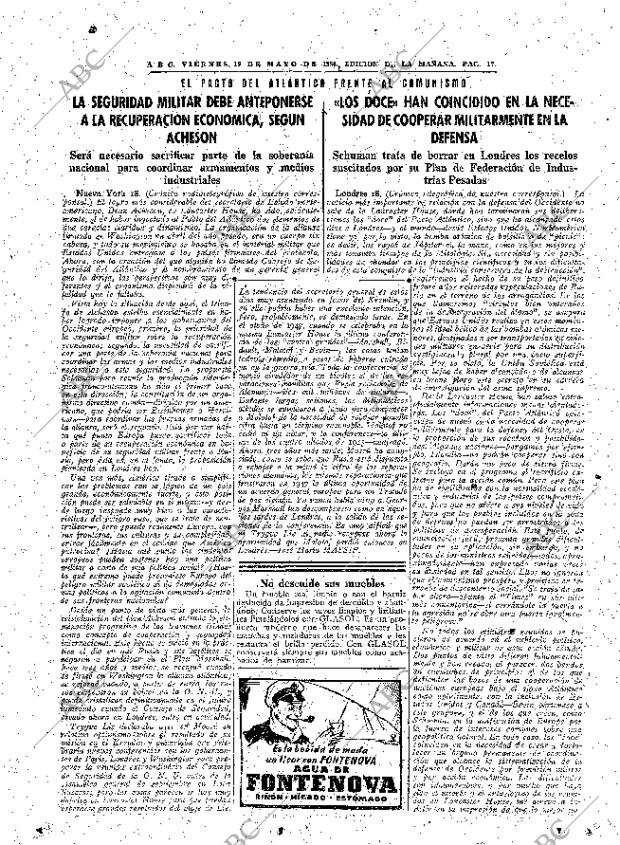 ABC MADRID 19-05-1950 página 17