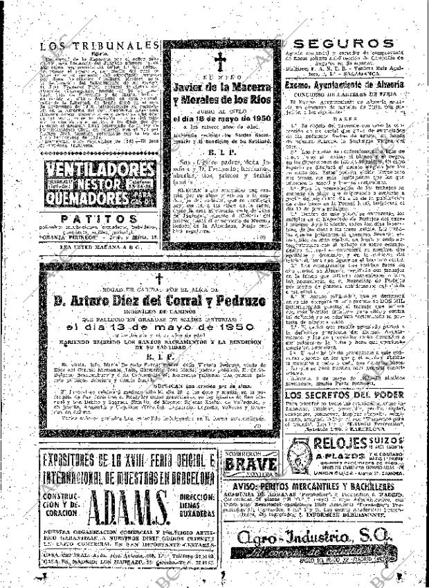 ABC MADRID 19-05-1950 página 33