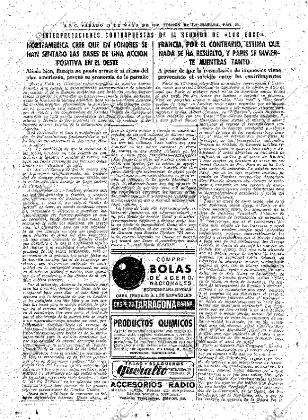 ABC MADRID 20-05-1950 página 19