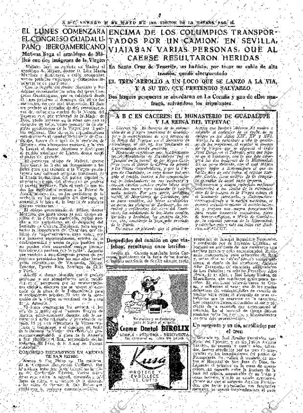 ABC MADRID 20-05-1950 página 21