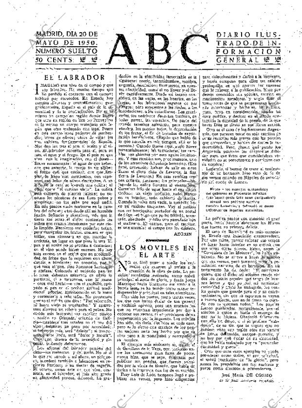 ABC MADRID 20-05-1950 página 3