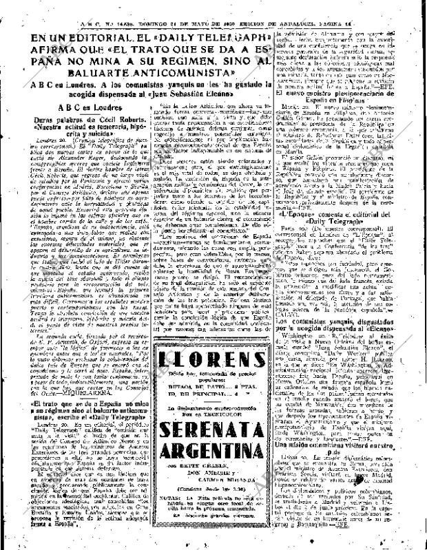 ABC SEVILLA 21-05-1950 página 11