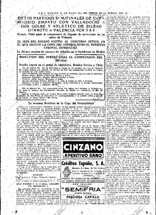 ABC MADRID 23-05-1950 página 31