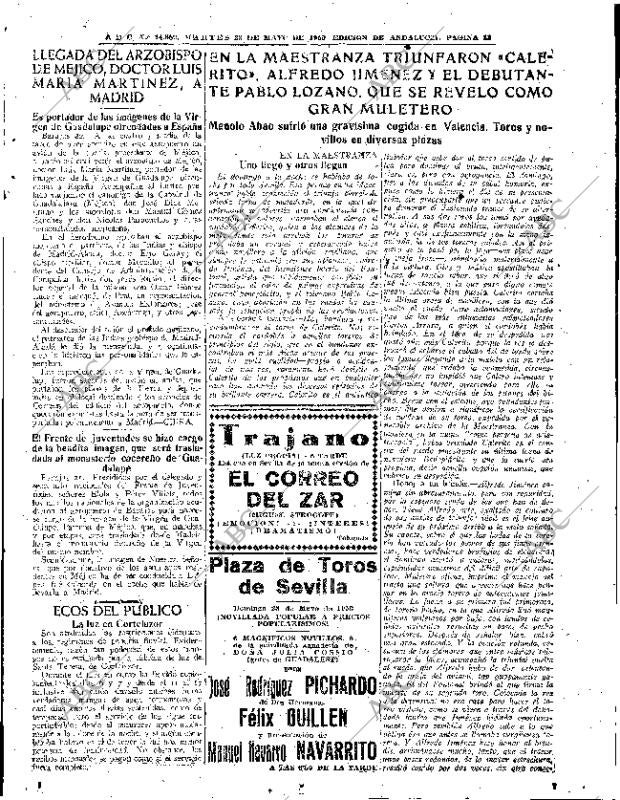 ABC SEVILLA 23-05-1950 página 11