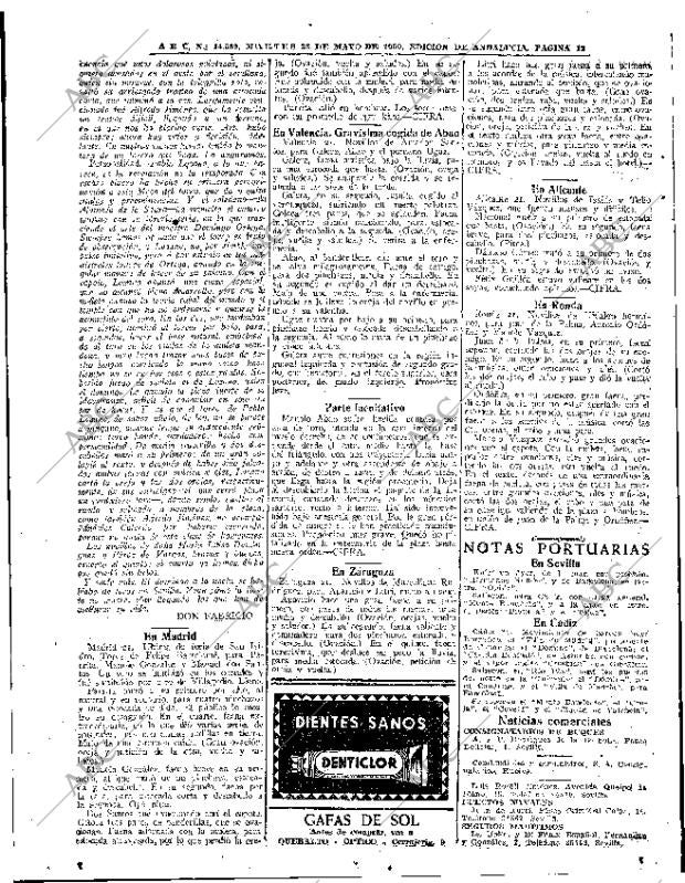 ABC SEVILLA 23-05-1950 página 12