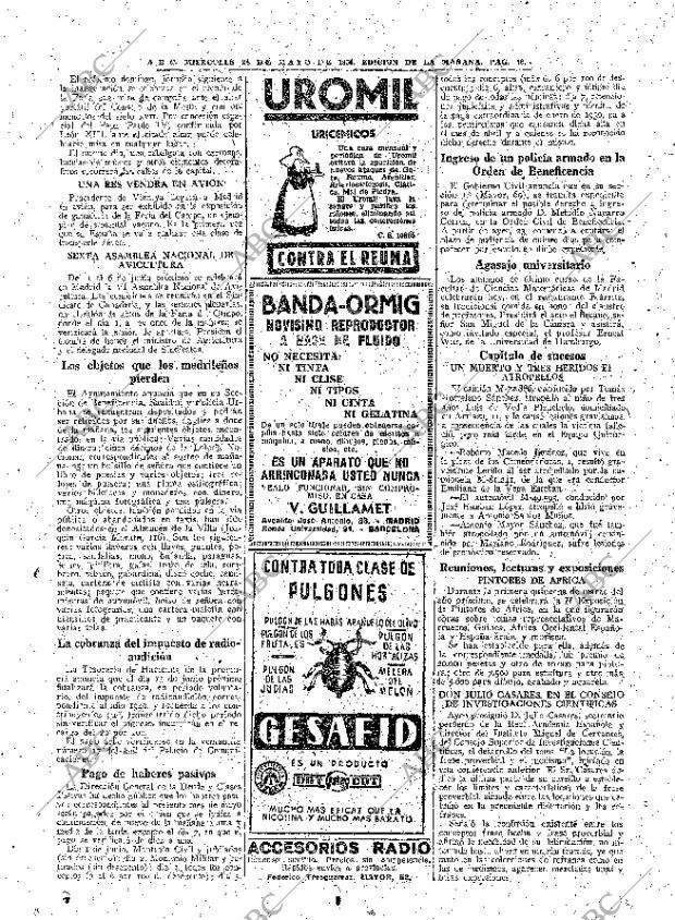 ABC MADRID 24-05-1950 página 18