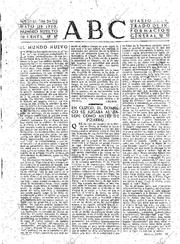 ABC MADRID 24-05-1950 página 3