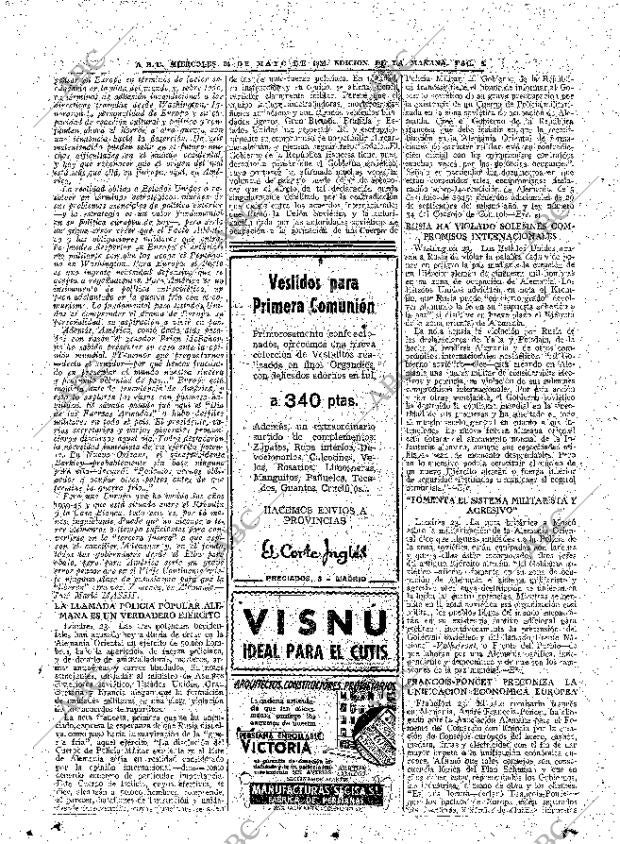 ABC MADRID 24-05-1950 página 8