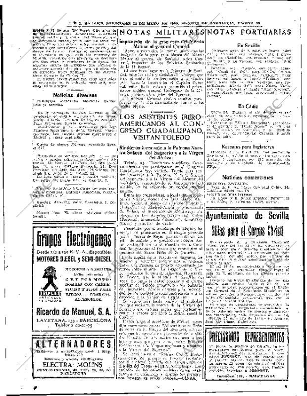 ABC SEVILLA 24-05-1950 página 12