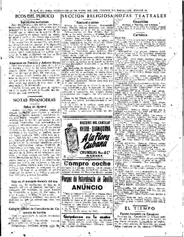 ABC SEVILLA 24-05-1950 página 15