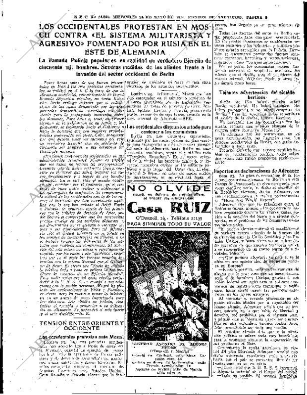 ABC SEVILLA 24-05-1950 página 5