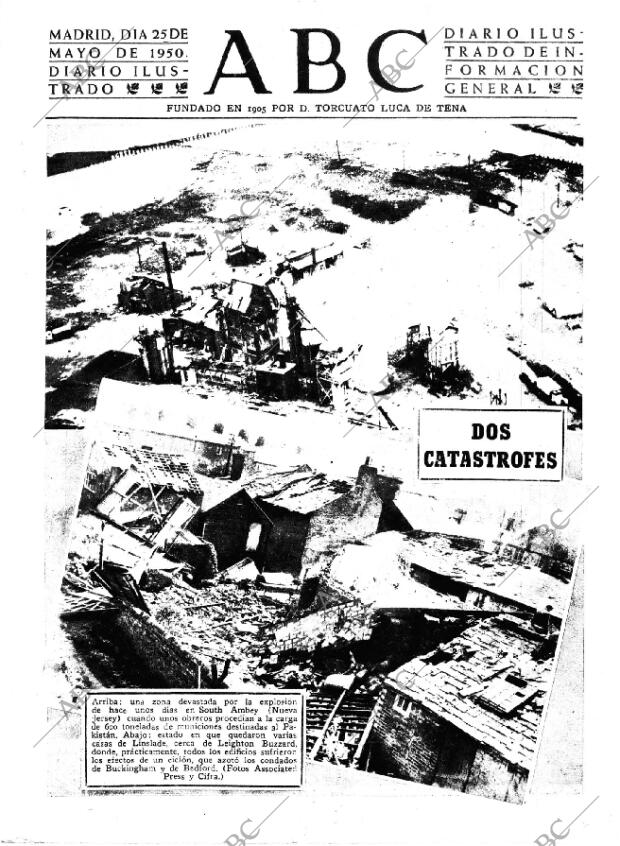ABC MADRID 25-05-1950 página 1