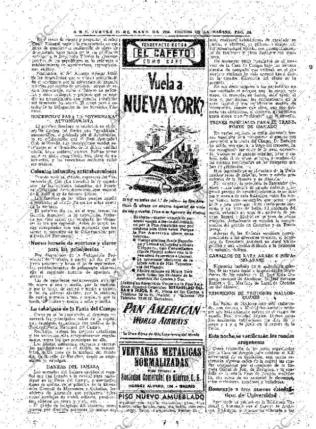 ABC MADRID 25-05-1950 página 24