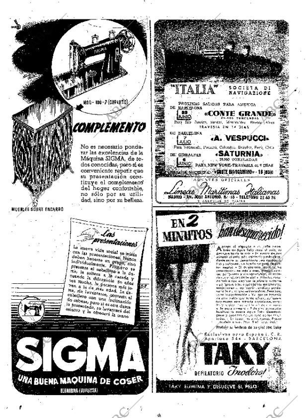 ABC MADRID 25-05-1950 página 6