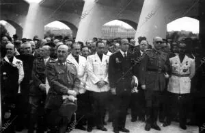 Momento de la inauguración de la Feria del Campo, la cuál Fue Bendecida por el...