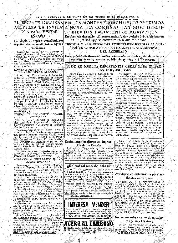 ABC MADRID 26-05-1950 página 11