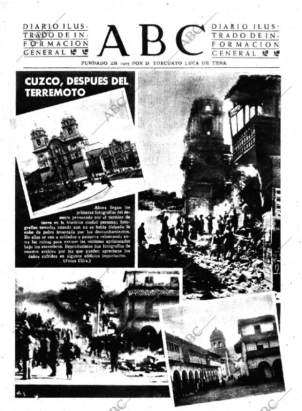 ABC MADRID 27-05-1950 página 1