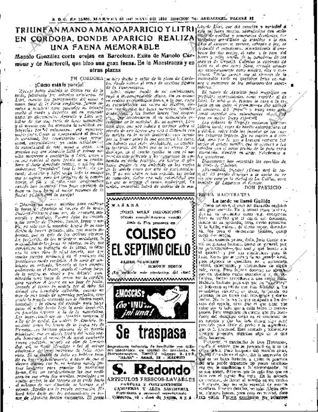 ABC SEVILLA 30-05-1950 página 11