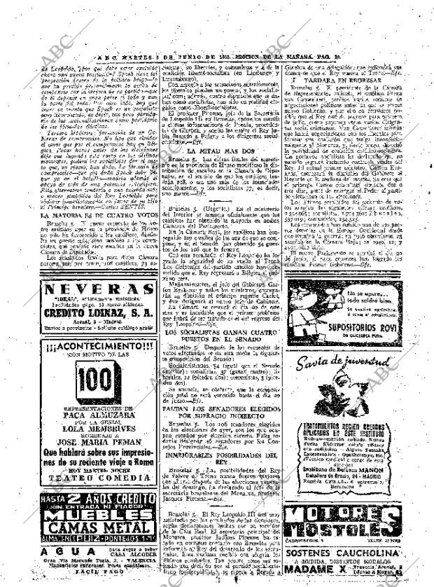 ABC MADRID 06-06-1950 página 16