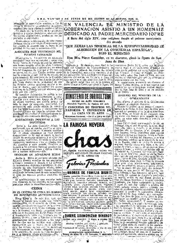 ABC MADRID 06-06-1950 página 21