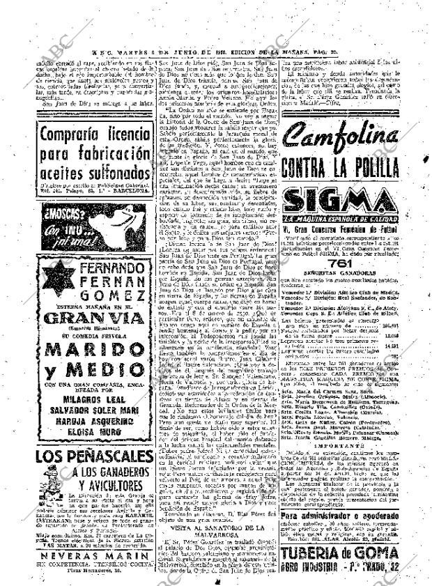 ABC MADRID 06-06-1950 página 22