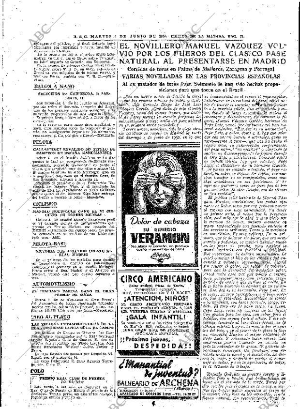 ABC MADRID 06-06-1950 página 31