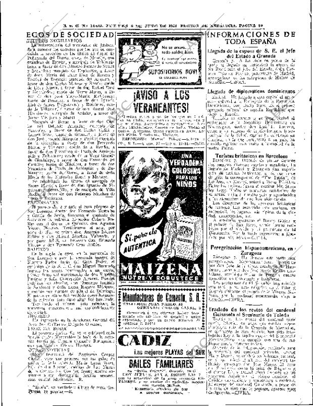 ABC SEVILLA 08-06-1950 página 10