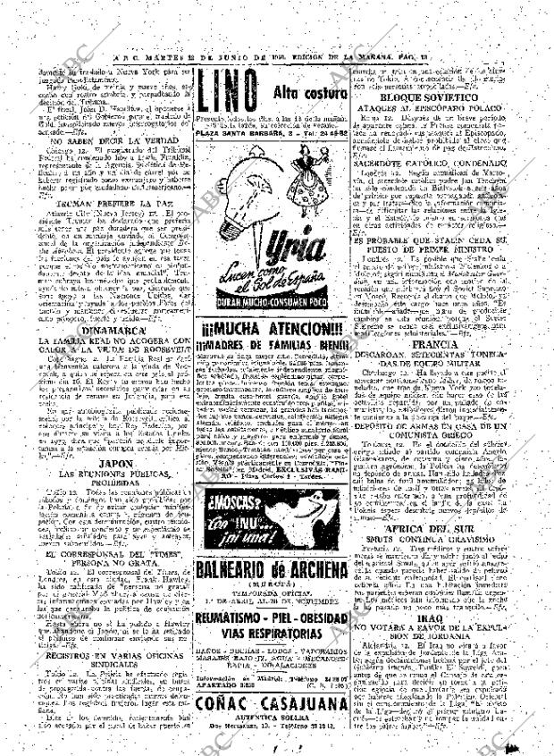 ABC MADRID 13-06-1950 página 18