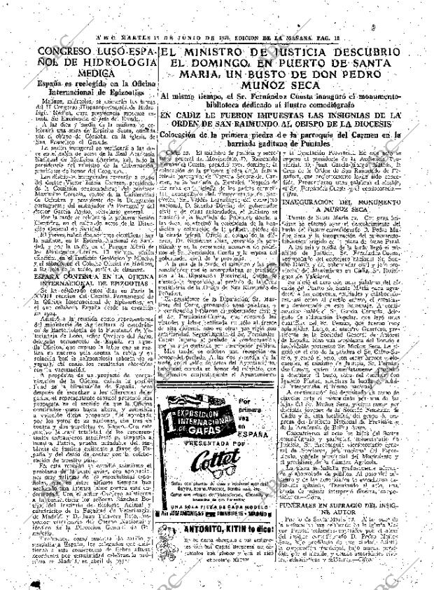 ABC MADRID 13-06-1950 página 19