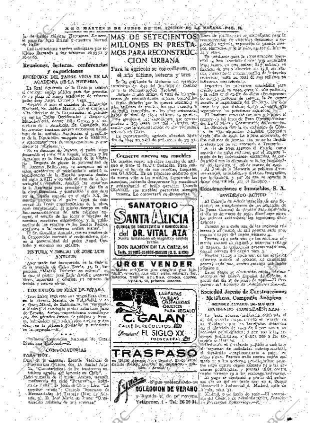 ABC MADRID 13-06-1950 página 24