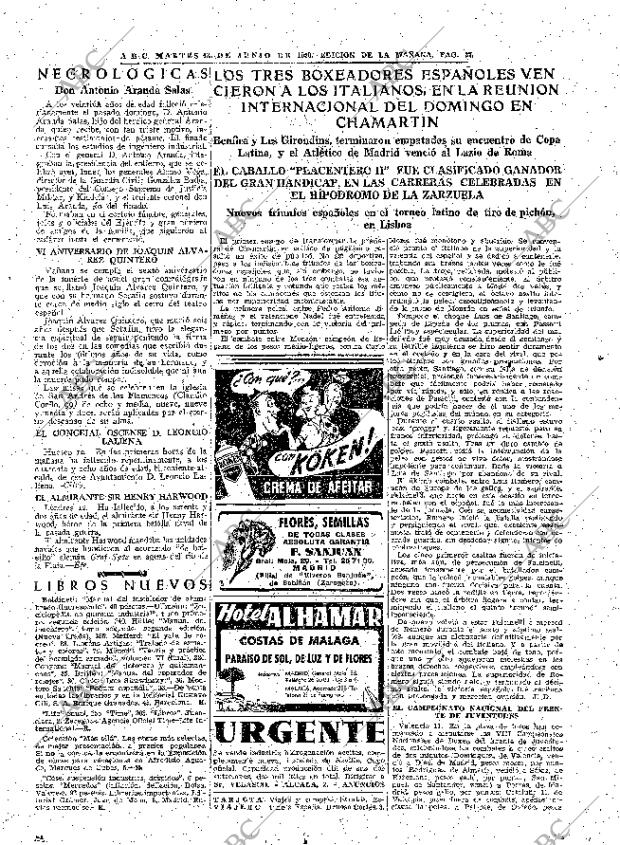 ABC MADRID 13-06-1950 página 27